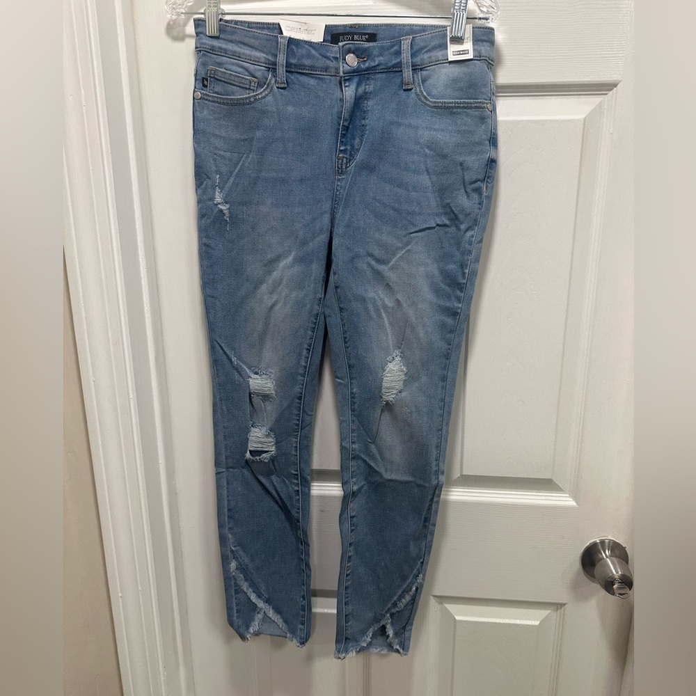 Judy Blue High Waist Skinny Fit Jeans NWT Pearl